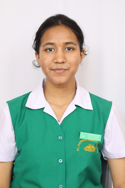 KANUSHI GOEL(GREEN HOUSE VICE CAPTAIN)